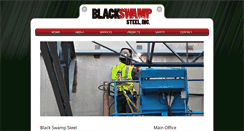 Desktop Screenshot of blackswampsteel.com