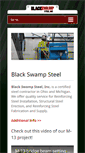 Mobile Screenshot of blackswampsteel.com